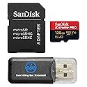 SanDisk 128GB Extreme Pro UHS-1 MicroSD Card Compatible with DJI Avata 2, Mini 4K Drones (SDSQXCD-128G-GN6MA) with Read Speed up to 200 MB/s Bundle