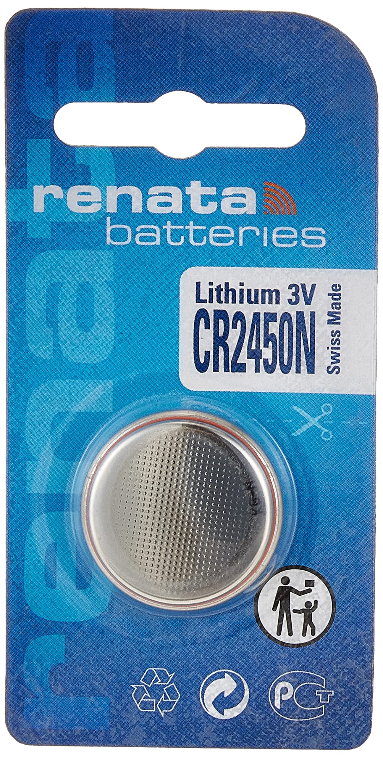 Renata CR2450N Lithium Battery