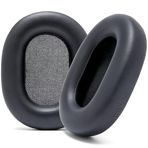 WC PadZ XM5 - Thick Earpads by Wicked Cushions for Sony WH-1000XM5 Headphones, Soft PU Leather, Extra Thick, Noise-Isolating Memory Foam | Black