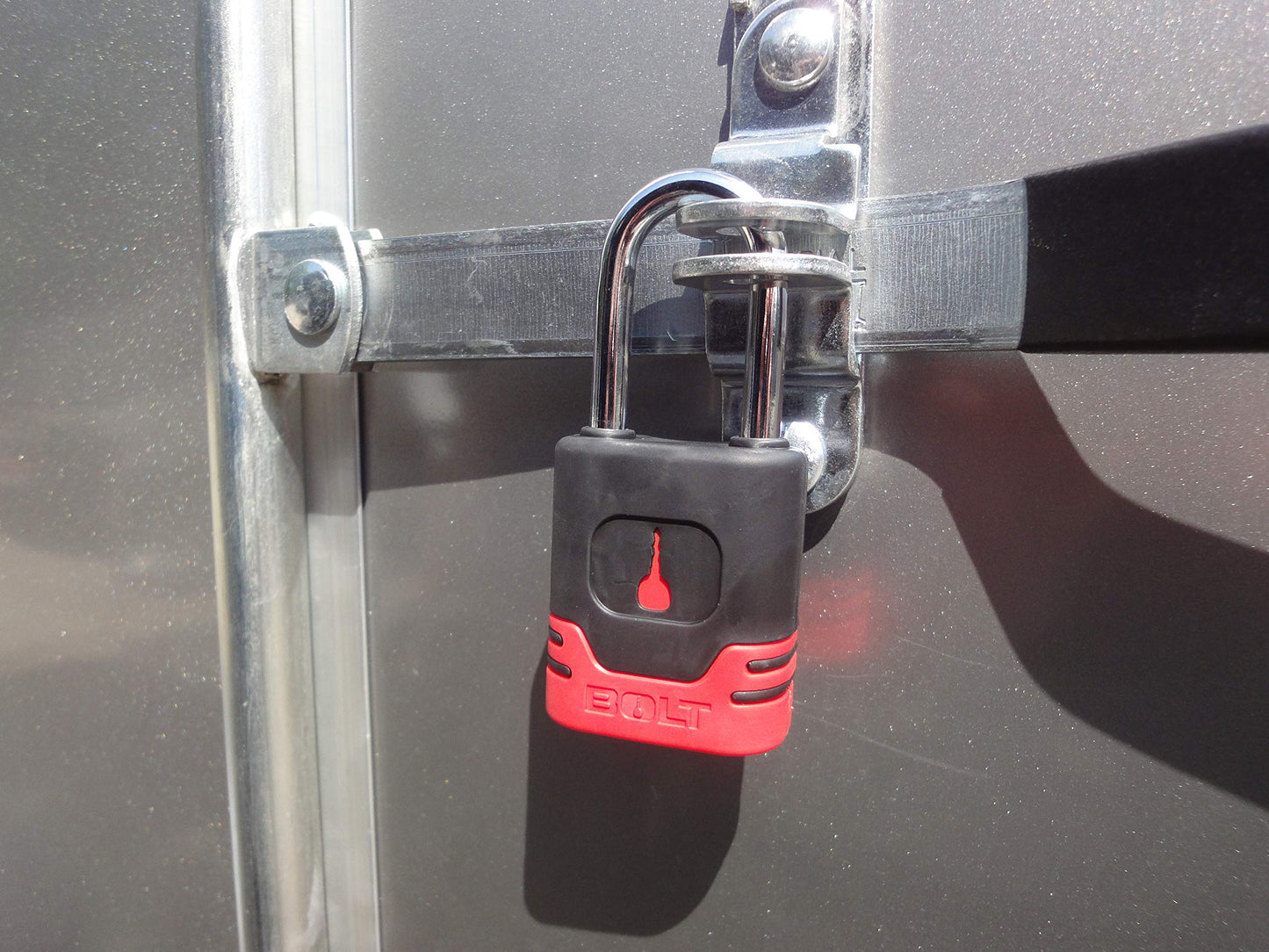 BOLT 7032288 Padlock for Use with 2018 and Newer Jeep Center Cut Keys