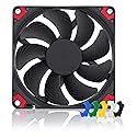Noctua NF-A9x14 HS-PWM chromax.Black.swap, Premium Quiet Slim Fan, 4-Pin (92x14mm, Black)