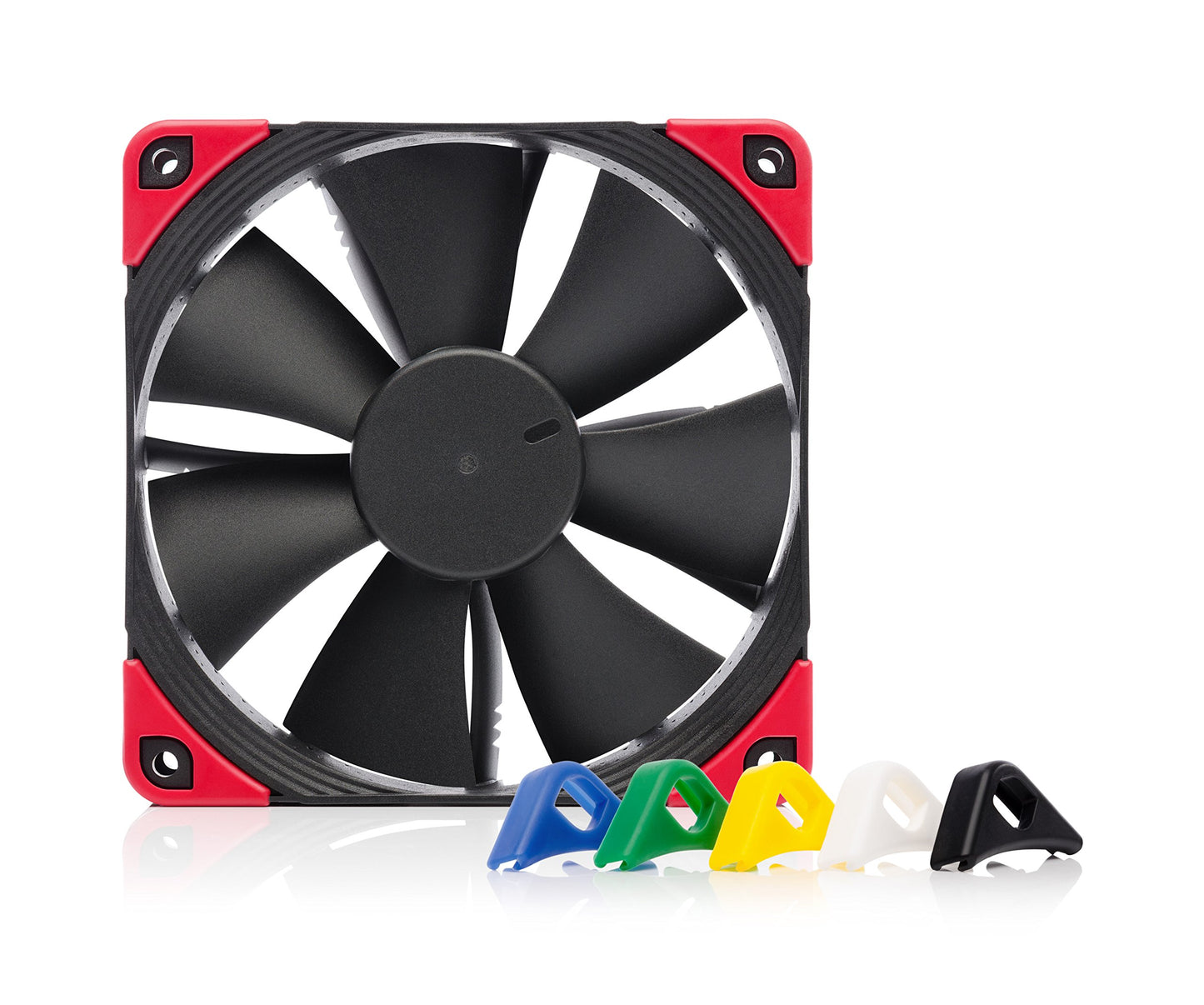 Noctua NF-F12 PWM chromax.Black.swap, Premium Quiet Fan, 4-Pin (120mm, Black)