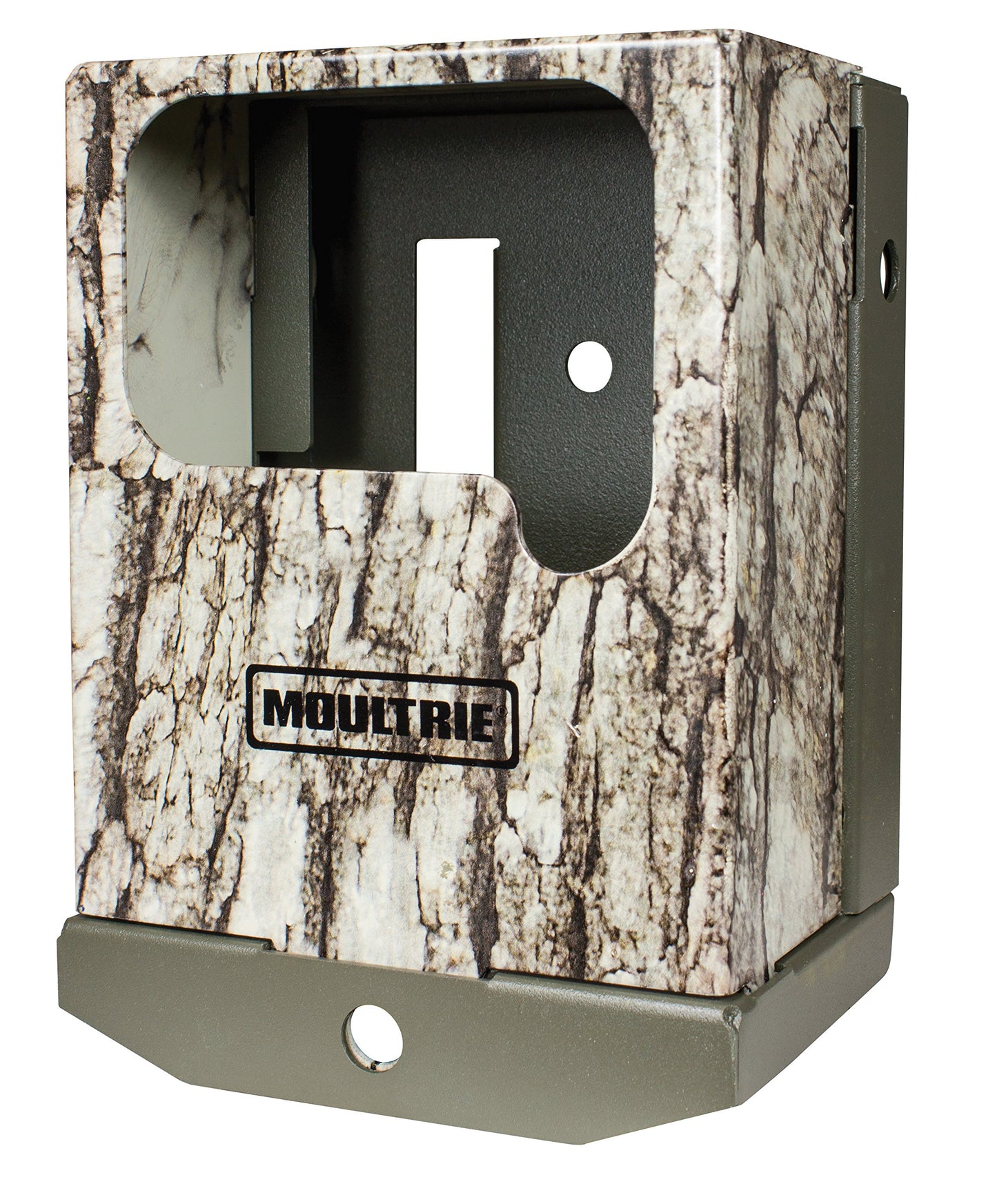 Moultrie Camera Security Box fits Gen2 M Series Cameras, White Oak Camo