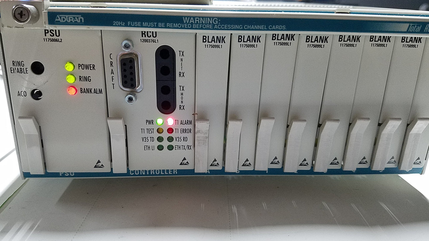 Adtran TA850 AC Chassis Bundle W/PSU (4203376L1#AC)