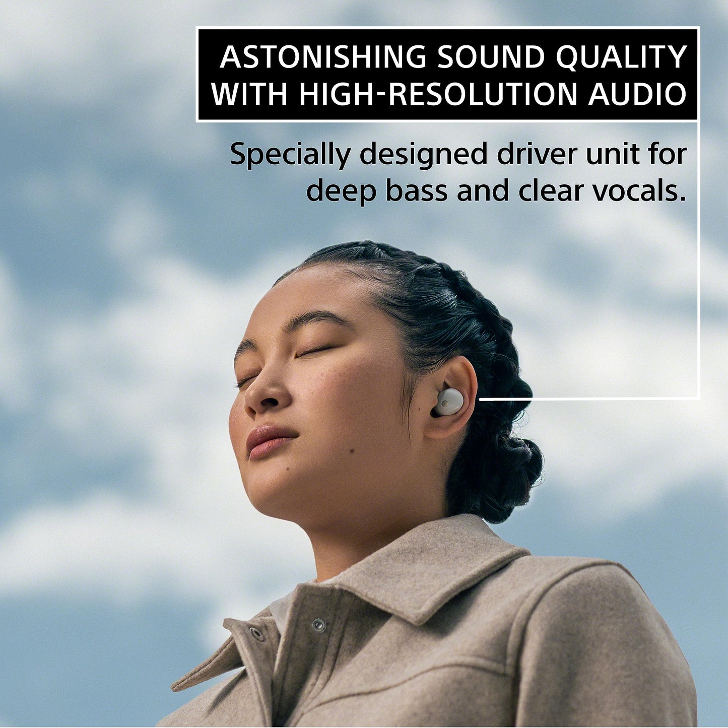Sony WF-1000XM5 Premium Noise Canceling Truly Wireless Earbuds, Smoky Pink