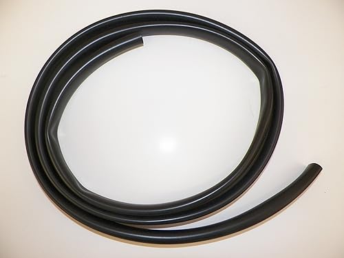 PVC Black Tube, Sleeve For Wire (5 Feet), Harness Wiring Loom Cover Wire Protection & More Tubing Loom Flexible Sheathing OEM Type (1/2 INCH)