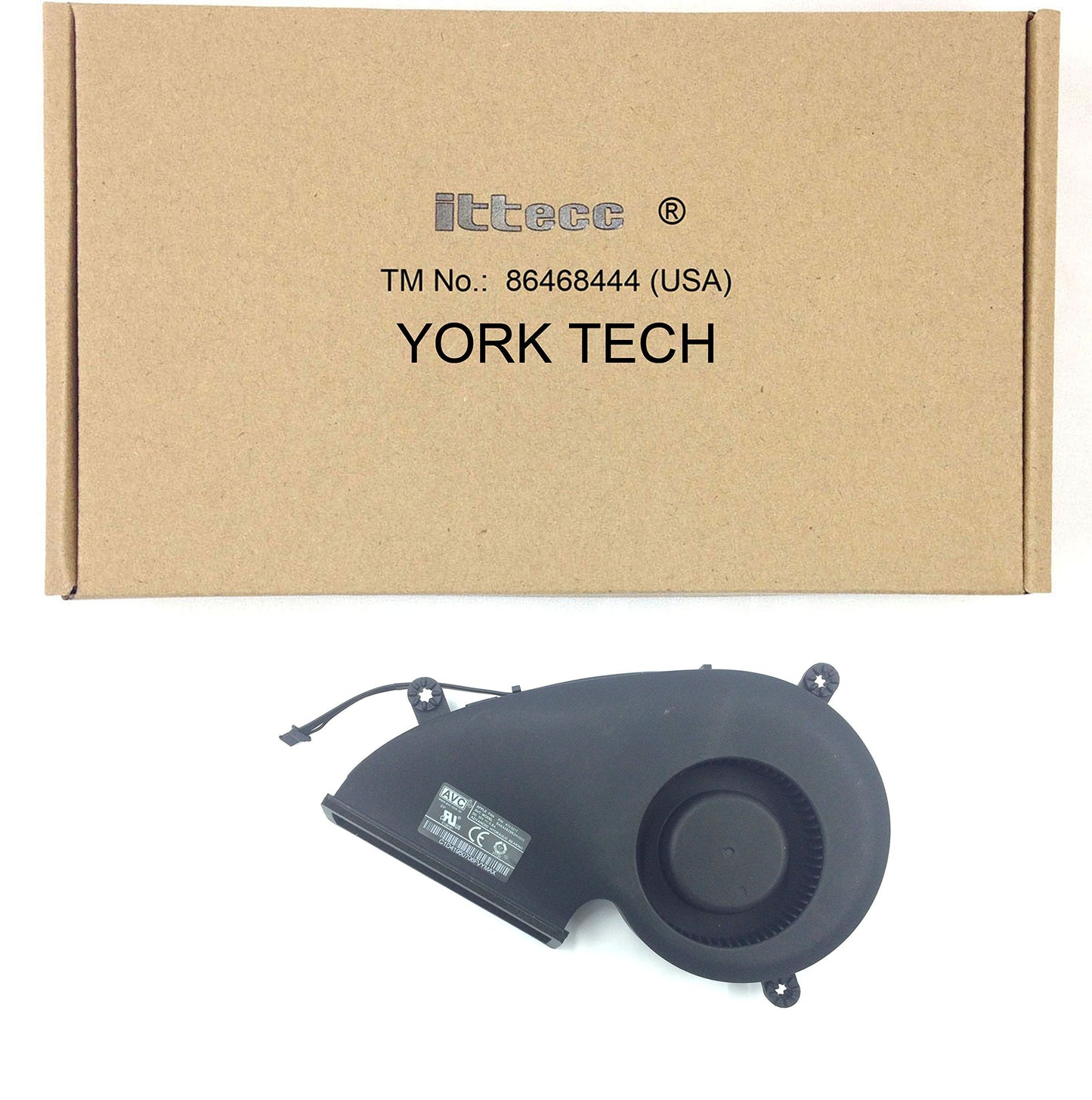 Ittecc (923-0302) Internal CPU Cooling Fan Fit for iMac 27" A1419 (Late 2012, Late 2013)