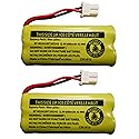 JustGreatDealz Battery BT183342 / BT283342 for Vtech ATT Cordless Telephones CS6114 CS6419 CS6719 EL52300 CL80111 (2-Pack)