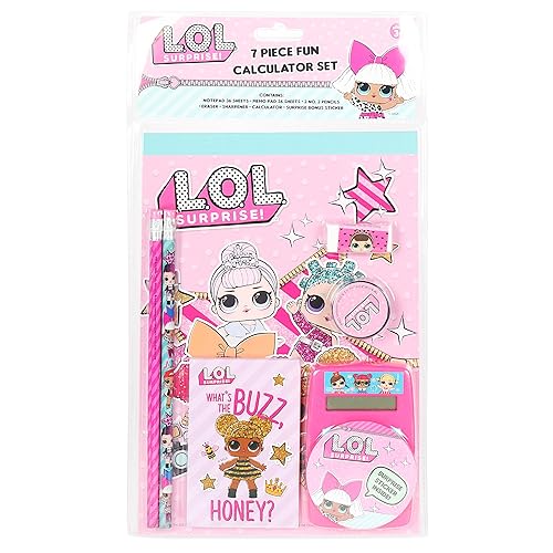 LOL Surprise 7 Piece Fun Calculator for Girls