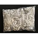 LowCostEarbuds Pack of 50 White/Gray 3.5mm in Ear Earbuds/Headphones/Earphones