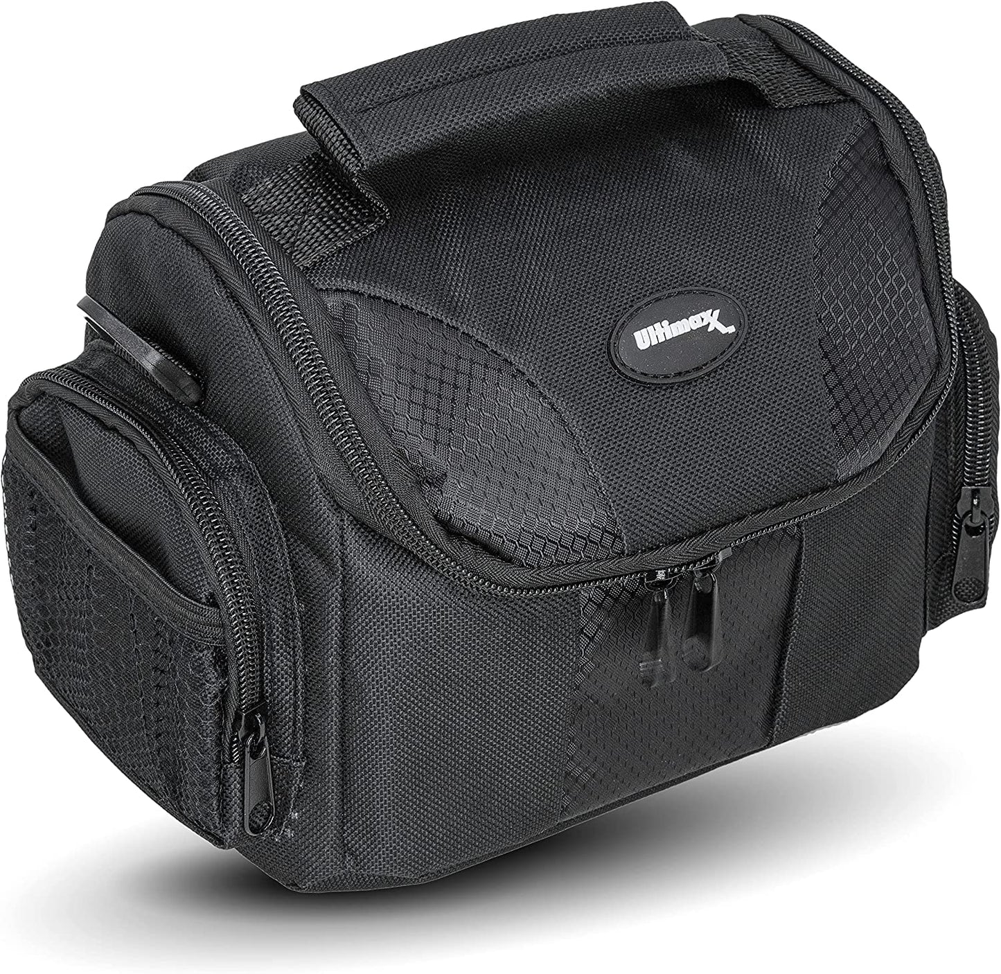 I3ePro Medium Soft Padded Digital SLR Camera Travel Case/Bag with Clip-on Detachable and Adjustable Strap