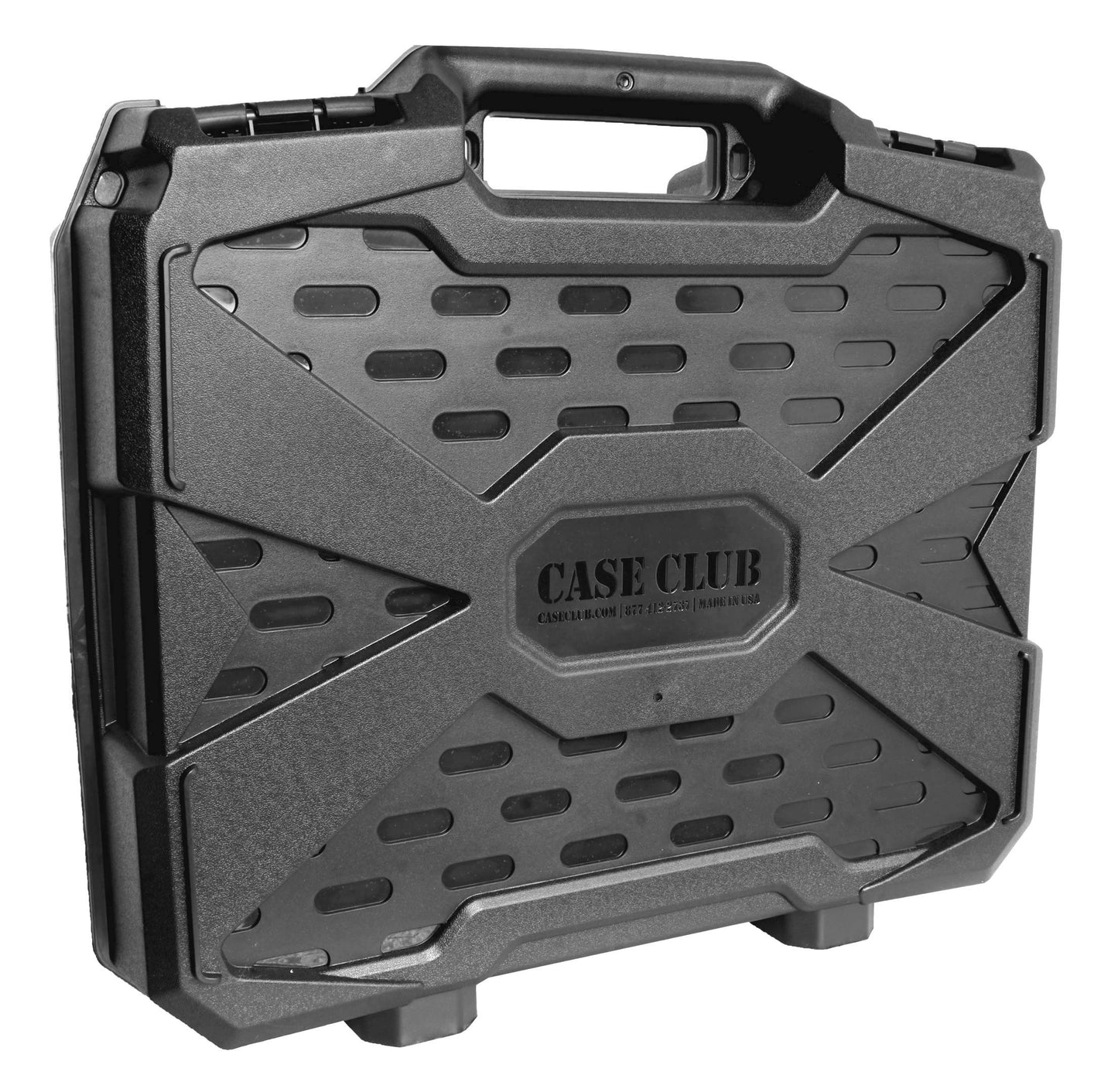 Case Club Compact Hard Carry Case - Fits Gen 1 PlayStation 5 (PS5) - Impact Resistant - Lockable - Laser Cut Foam - Made in USA