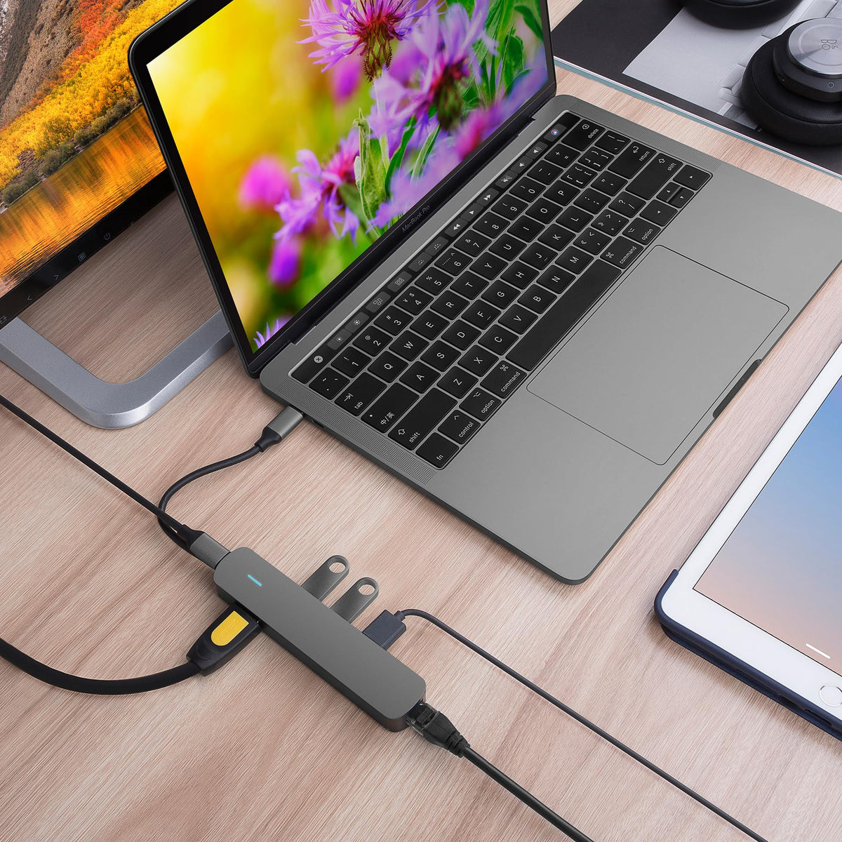 HyperDrive Tube 6-in-1 USB-C Hub - Grey