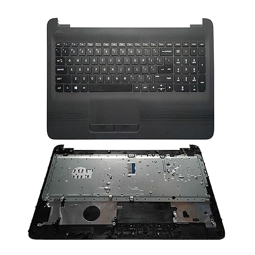 Laptop Replacement Keyboard Fit HP Pavilion TPN-C125 TPN-C126 15-AC 15-AF 15-AY 15-BA 250 G4 255 G4 256 G4 US Layout with C Shell