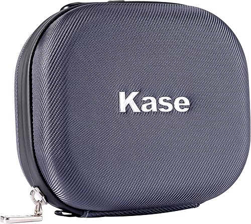 Kase Revolution Plus Hard Shell Tortoise Filter Wallet Case 8 Pocket + Carabiner (Large 95-112mm)