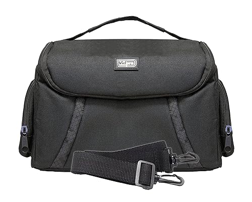 VidPro CR-350 Medium Gadget Bag for DSLR Camcorders and Video Cameras Holds 1-2 Camera Bodies and 2 additional Lenses Flashes or Other Accessories