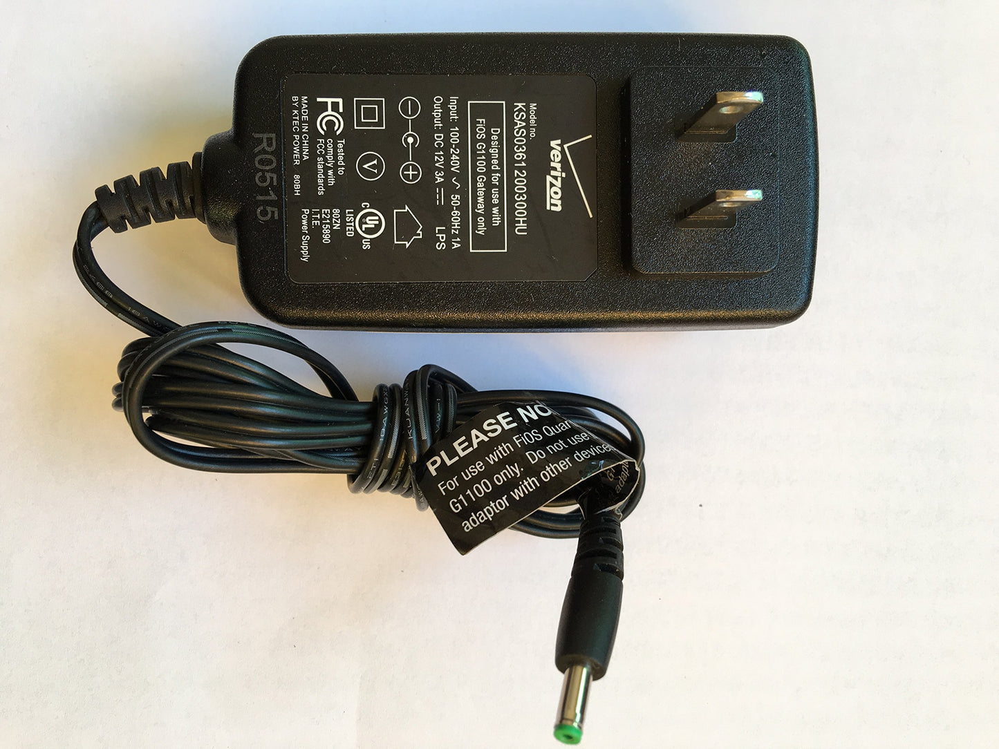 Original Power Supply 12v3A for g1100 Wireless Router Y