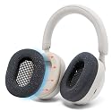 WC SweatZ XM5 - Patented Earpad Sweat Covers for Sony WH1000XM5 by Wicked Cushions | Full 360 Earpad Protection | Sweatproof & Easily Washable | Black