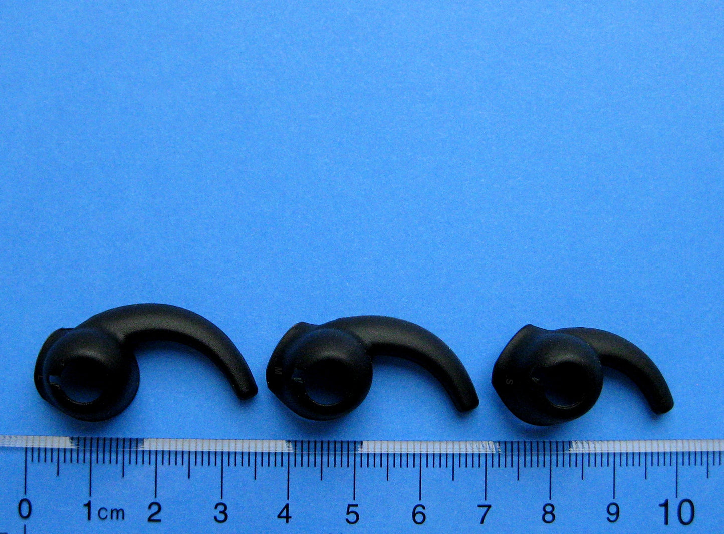 12pcs (B-RD-STB) Round and Stabilizers Replacement Set Eartips Earbuds Compatible with Plantronics Backbeat Go 2 Wireless in Ear Earphones/Headphones