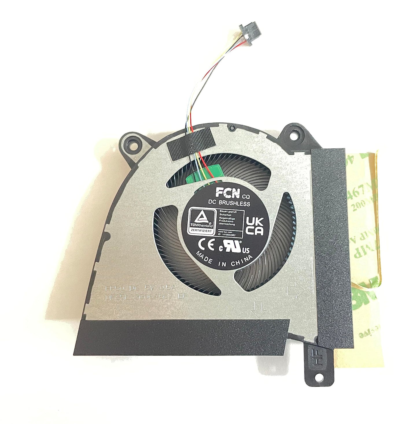 Fleshy Leaf CPU+GPU Cooling Fan Replacement for ASUS Rog Zephyrus G14 2022 GA402R GA402RJ GA402K GA402RK GA402RK-G14.R96800 DC5V Series DFS5L32G064867