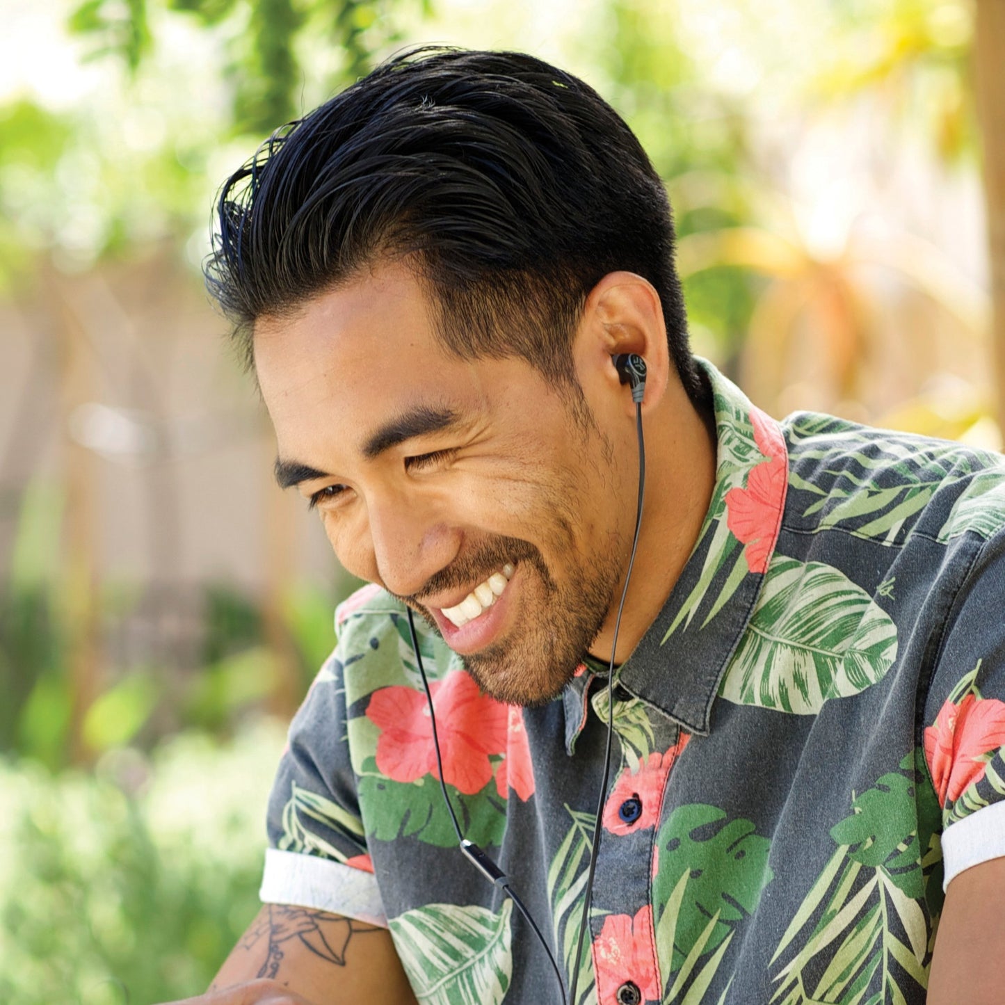 JLab Audio Diego in-Ear Earbud | 10mm Neodymium Micro Driver | Tangle-Free Flat Cable | Y-Connector with 3.5mm Audio Jack | Built-in Microphone…