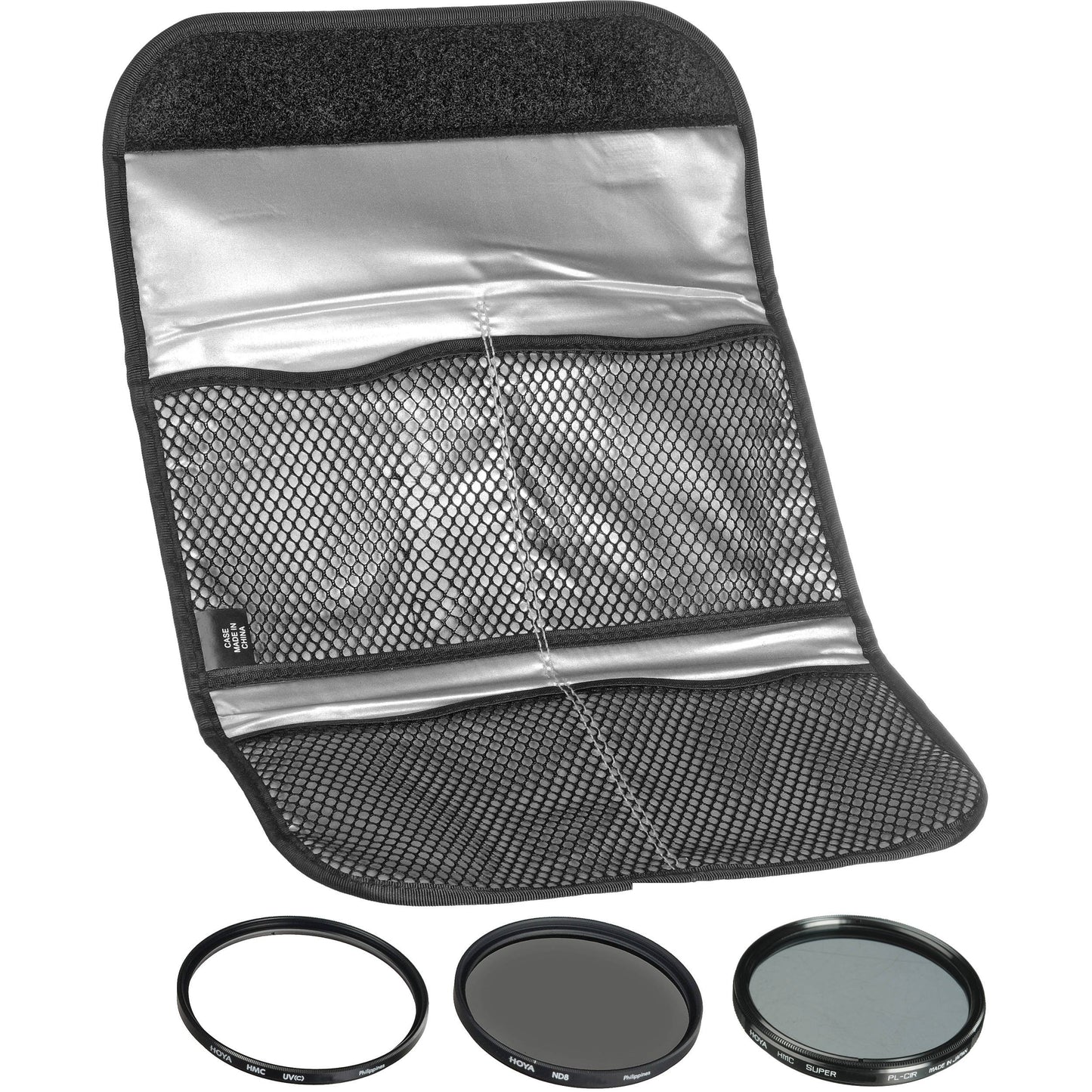 Hoya 43mm 3 Digital Slim Filter Set II (HMC UV/Circular Polarizer / ND8) with Pouch
