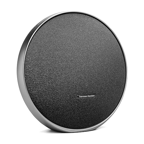 Harman Kardon Onyx Studio 9 - Portable Stereo Bluetooth Home Speaker with Built-in Battery and USB Charging, self-Tuning, and Multi-Speaker Connection