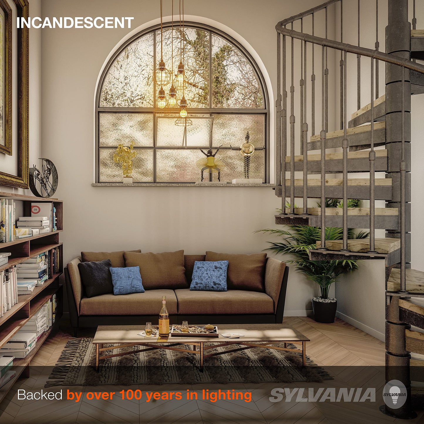 Sylvania Incandescent G25 E26 Globe 40 Watt Vanity Light Bulbs, 6 Pack