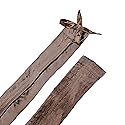 Aspen Creative 15009-22A, 6' Bronze Faux Silk Fabric Cord & Chain Cover, Easy to Install for Lighting Fixture, Cable Management, Lamp Wire Cover, Set