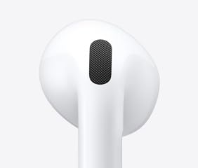 Apple AirPods 4 Wireless Earbuds, Bluetooth Headphones, with Active Noise Cancellation (Renewed)