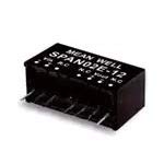 SPAN02E-12, Isolated DC/DC Converters 4.5-9Vin 12Vout 167mA SIP8 Reg Iso