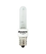 Bulbrite 473021-2PK - 20W - T3 - Candelabra Base - 120V - 2700K - 3,000Hrs - Dimmable - Frost - Krypton/Xenon Bulbs