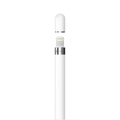 Apple Pencil for iPad (1st Generation) Bluetooth and Lightning connector -White (Renewed)