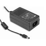 Mean Well GS25A09-P1J Desktop AC Adapters 25W 9V 2.77A, Input Connector 3pole AC Inlet IEC320-C14, Input: 90~264VAC.