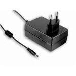 GSM25E15-P1J, Wall Mount AC Adapters 25W 15V 1.66A Medical Euro Plug