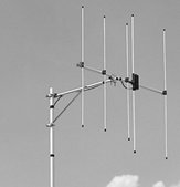 Diamond Antenna A144S5 2m (144-148MHz) 5 Element Base Station Yagi Beam with UHF (SO-239) Connector