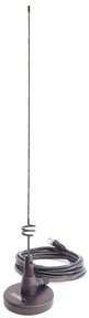 MR77SMAJ Dualband Mobile Magnet Mount/Antenna Combination with SMA Female Connector, 20" Tall