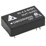 Delta DB02D2405A Isolated DC/DC Converters +/-5Vout 2W, 18-36Vin, DIP 6 Leads TH