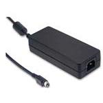 Mean Well GST120A24-P1M Desktop AC Adapter 120W 24V 5A, DC P1M Barrel Plug, 2.5mm I.D. x 5.5mm O.D. x 11mm Center Positive Female, 3 Pole AC Inlet…