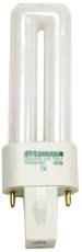 OSRAM SYLVANIA Dulux S Ecologic Pl Type Compact Lamp, S (T4), 13 Watt, 2700K, 82 CRI, Gx23, 120 Volts-683363