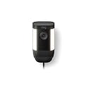 Ring Spotlight Cam Pro, Plug-In, Home or business security, Retinal 2K Video, Color Night Vision and Two-Way Talk with Audio+, Black