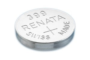 RENATA 399 Non-rechargeable Battery, Watch, Single Cell, Silver Oxide, 55 mAh, 1.55 V, SR57 (1 piece)