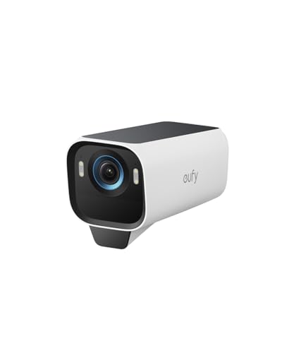 eufy Security eufyCam S3 Pro Add-on Cam, Solar Camera Outdoor Wireless, MaxColor Night Vision, 4K Security Camera with Solar Panel, Face Recognition
