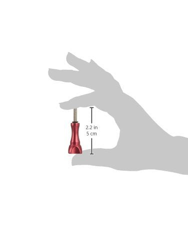 Fotodiox GoTough 35mm Red Metal Thumbscrew Compatible with GoPro HERO3, HERO3+, HERO4, HERO5, HERO6, HERO7 2-Prong Mounting System Pro
