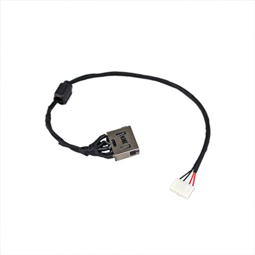 HSSDTECH AC Dc in Power Jack Cable Charging Port Harness Socket Plug Connector DC30100LE00 Replacement for Lenovo IdeaPad G50-70 G50-80 G50-85 G50-90