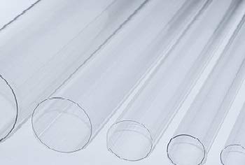 Fluorolite Plastics| T8 F32 Fluorescent Clear Tube Guard with END CAPS| 48" length & 1.25" Diameter(pack of 4)…