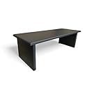 CIDS Monitor Stand Pine 1" Flat Black 34 x 16 x 10 TV Wood Shelf Riser Furniture Desk Assembled Made in USA New