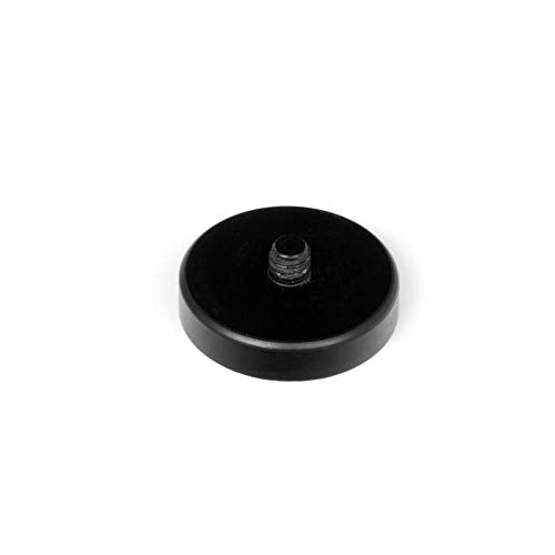 GRIFITI Nootle Magnetic Foot 1/4 20 Threaded Magnet Base for Mini Ball Head, Pan Heads, Camera, Phone Holders, Video Cameras, Phone Mounts, Projector