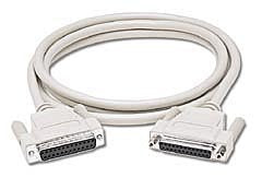 10ft DB9 M-F Extension Cable Black