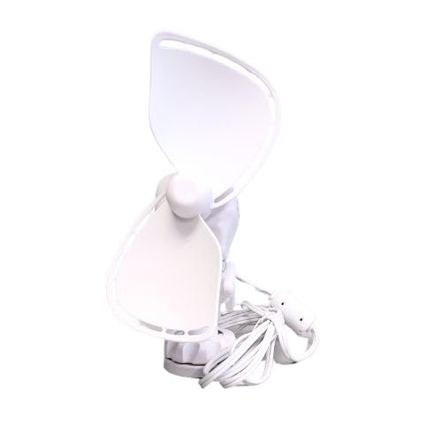 SEEKR Ultimate™ Fan from by Caframo. Grill-free, whisper-quiet 12V fan with shock-absorbing FingerSafe™ blades, 2-speeds, direct wire connection. Made